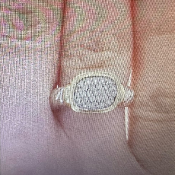 David Yurman 18k Silver Noblesse Style Ring with Diamonds - Picture 7 of 7